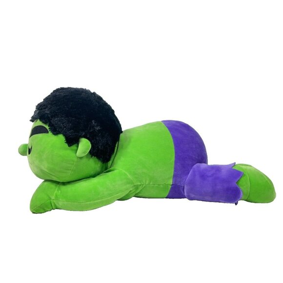 Disney Cuddleez Marvel HULK 24" Jumbo Plush Green - Picture 3 of 11